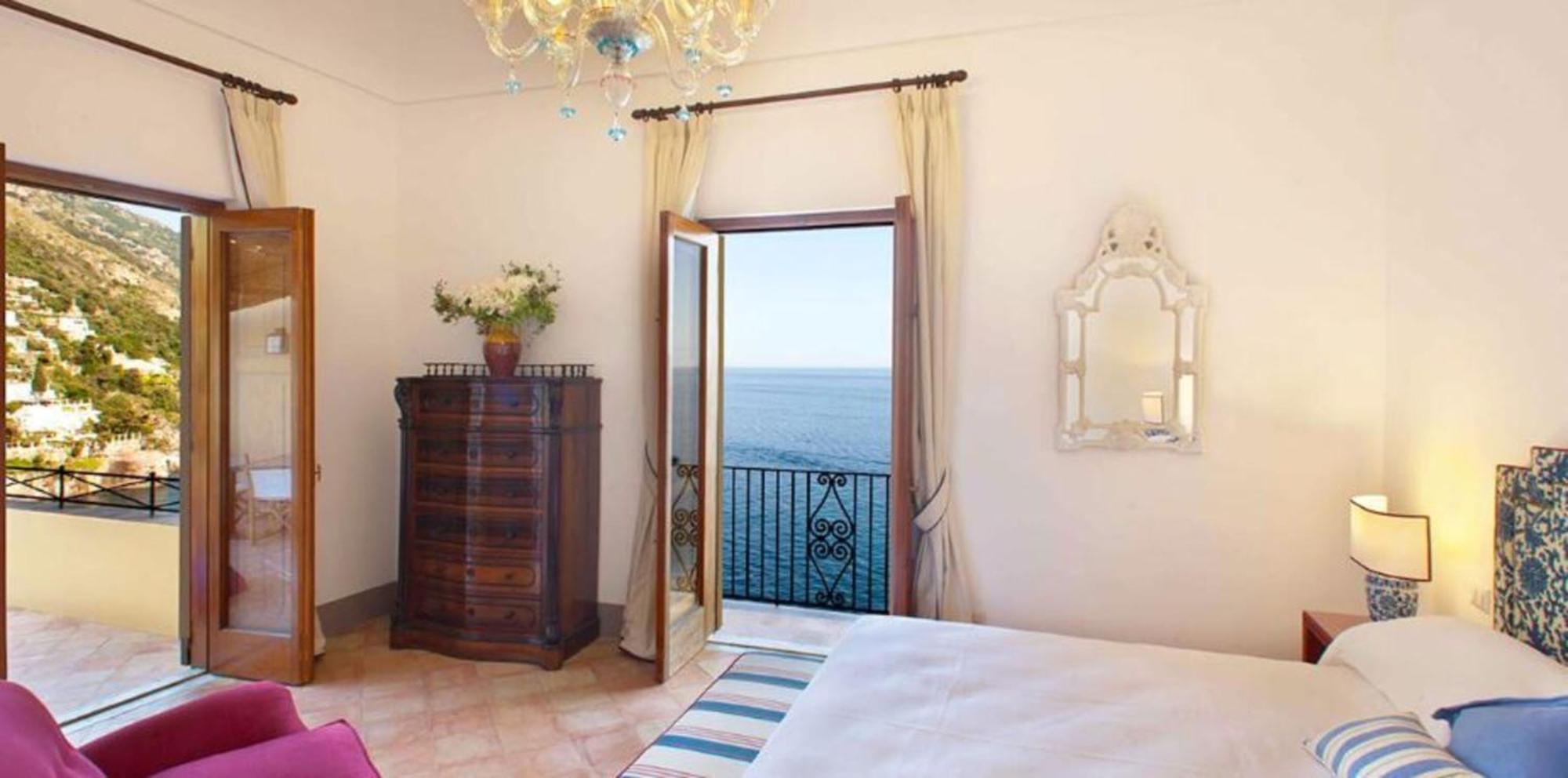 Torre Sponda - Casa Grande, Private Beach 波西塔諾 外观 照片