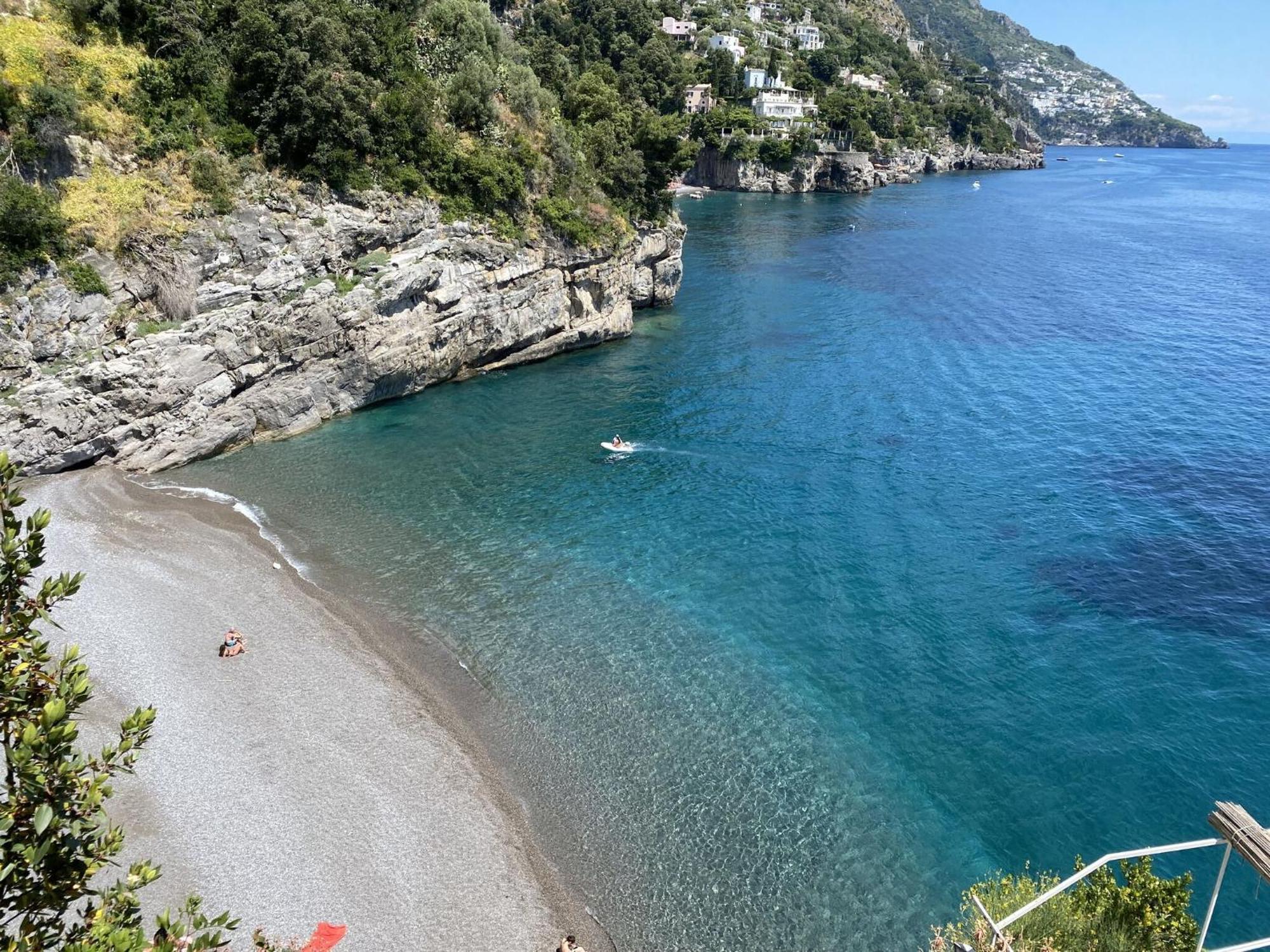 Torre Sponda - Casa Grande, Private Beach 波西塔諾 外观 照片